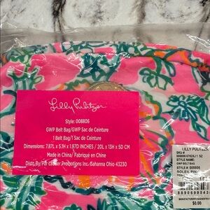Lilly Pulitzer Tropical Print Belt Bag